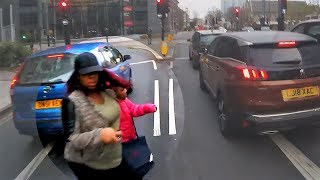 Scared Pedestrians Cyclist vs Trams amp Crazy Road Rage Motorists Cyclists vs Angry People Ep 20 [upl. by Amisoc]