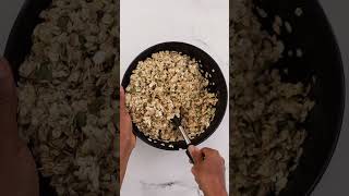 Easy granola recipe recipe youtubeshorts [upl. by Lord]