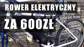 Rower elektryczny za 600zł [upl. by Minsat]