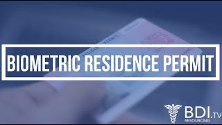 Biometric Residence Permits BRP  BDI Resourcing [upl. by Agem775]