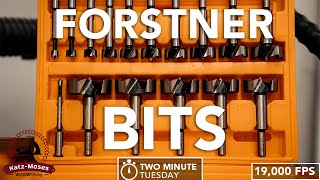 Forstner Bits Tips and Tricks  Two Minuteish Tuesday  19k FPS Slow Motion Footage [upl. by Smeaj]