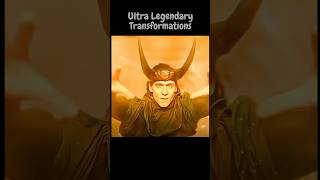 Legendary Transformations ⭐ Vs Ultra Legendary Transformations ✴️ marvel ultralegend vengadores [upl. by Koffler908]