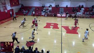 Rancocas Valley High School vs Seneca High School Mens Varsity Basketball [upl. by Noitsuj]