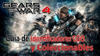 Gears of War 4  GUÍA DE COLECCIONABLES Todos los coleccionables e identificadores de la CGO [upl. by Ferna]