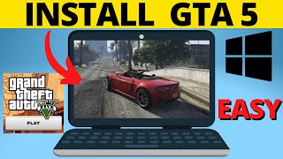 How to Download GTA 5 on PC amp Laptop  Install GTA V [upl. by Acinat]