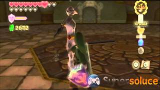 Soluce Zelda Skyward Sword sanctuaire ancien partie 5 le boss [upl. by Llevaj]