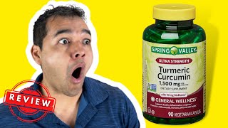 Tumeric amp Curcumin By Spring Valley As A Joint Supplement  Honest Physical Therapist Review [upl. by Nagard]