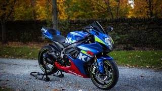 2016 Suzuki GSXR 750 M4 GP exhaust sound [upl. by Ahsienod]