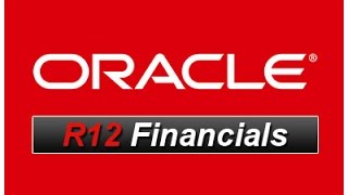 ORACLE APPS R12 FINANCIALS Online Training [upl. by Greeley406]