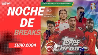 TOPPS UEFA 2024 PRODUCTO NUEVO  BREAK  SORTEO [upl. by Akimet418]