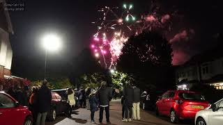 Alexandra Palace Fireworks Display London UK 03rd Nov 2023  4K [upl. by Jacey453]