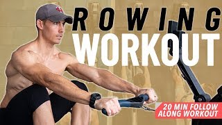 The PERFECT BEGINNER Rowing Workout [upl. by Gault]