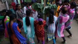 Bangladeshi Oraon Tribal Chain dance [upl. by Rozamond402]