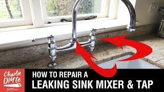 How to Repair A Kitchen Sink Mixer amp Dripping Tap [upl. by Vladamir231]