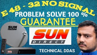 Sun Direct E4832 amp E05032 Problem Solved 1 Minute [upl. by Robertson]