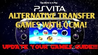 PS Vita 360 QCMA Vita Game Transfer Tutorial amp How to Install VPK Game Updates Guide [upl. by Lyn]