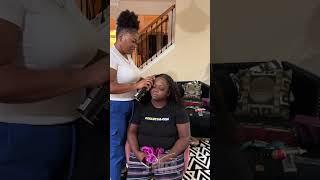 Wig Install Story How My Sis Got Glueless amp Charged for Every Step🤣💄wigfever gluelesswig shorts [upl. by Ketti]