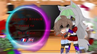 Security breach Cassie react to DLC RuinSBGachaclub🇨🇵🇬🇧 [upl. by Phiona]