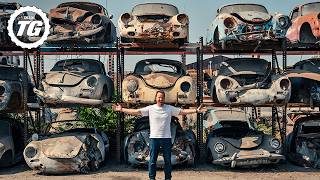 Insane Supercar Junkyard The Disneyland Of Barn Finds… [upl. by Belak]