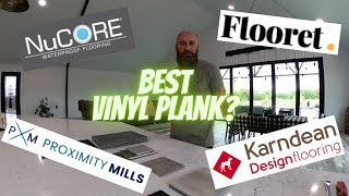 Vinyl Plank Flooring Review  NuCoreFlooretProximity MillsKarndean [upl. by Mansoor]