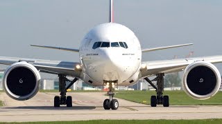 INSANE ENGINE SOUND Very Close Up Boeing 777 Engine Spool Up amp Takeoff GE90 Engine [upl. by O'Grady]