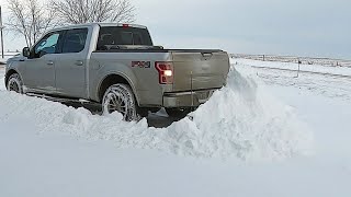 SnowSport HD plow on the rear hitch  How well does it work [upl. by Fidelio]