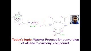 Wacker process for conversion of ethylene to acetaldehyde [upl. by Yenahs]