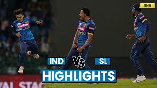 IND Vs SL Highlights Dunith Wellalage Shines As Sri Lanka Beat India By 110 Runs Won Series By 20 [upl. by Ojaras]