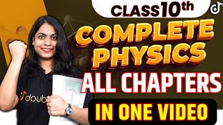 Class 10 Physics Complete All Chapters in One Video⚔️Complete Physics in One Shot🔥Ruchi Mam class10 [upl. by Disharoon]