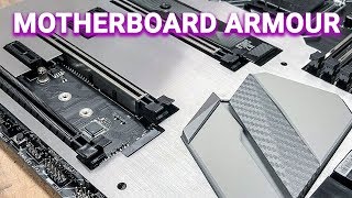 How To Make Motherboard Armour CNC Machine  MSI YesWeBuild [upl. by Grados]