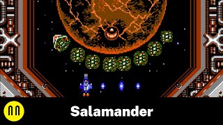 NES Salamander  Full Playthrough No Death [upl. by Margarethe]