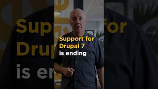 Drupal 7 support is ending shorts [upl. by Leira156]