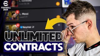 eFootball 24  FREE amp EASY CONTRACTS  Tips and Tricks [upl. by Lehctim]