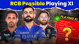 Kohli and Salt Opening for RCB 😍😍 Royal Challengers Bangalore Playing11 for IPL 2025  IPL 2025 [upl. by Nosyaj]