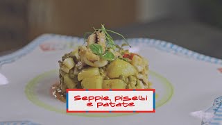 Seppie Piselli e Patate  CUCINA DAMARE [upl. by Birkett]