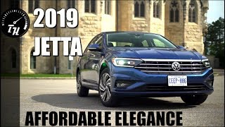 The 2019 Volkswagen Jetta Is A Very Easy Way To Feel Fancy  Review [upl. by Neladgam595]