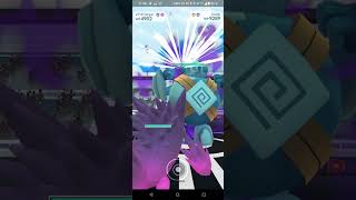 Pokémon Go CryptoRaid CryptoGolbit ShadowGolett Solo [upl. by Sheryle]