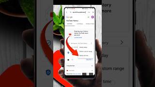 Delete search history all time in YouTube  Delete search history on youtube shorts viralvideo [upl. by Aidin]