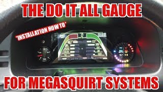 Perfect tuning gauge install and overview for megasquirt systems [upl. by Larrisa368]