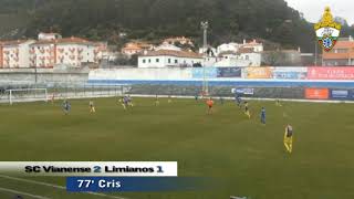 Sport Clube Vianense vs AD Os Limianos [upl. by Gabey]