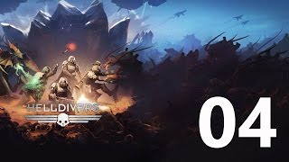 Helldivers Walkthrough Gameplay Part 4 Lets Play No Commentary Review [upl. by Tenenbaum331]