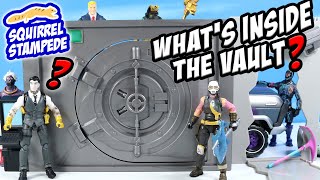 Fortnite The Vault Deluxe Diorama and Solo Mode Action Figures 2022 Review [upl. by Kiryt]