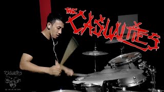 The CASUALTIES  We Are All We Have  Drum cover [upl. by Assina484]