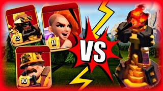 Super Troops Vs Max Inferno Tower Clash Of Clans [upl. by Yellat]