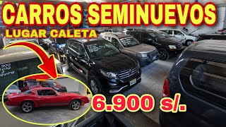 CARROS SEMINUEVOS DESDE 6900 SOLES  trapiche lima norte [upl. by Anawal]