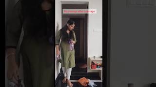 after marriage girls savingsabhiruchi kannada YouTube channel [upl. by Quartana722]