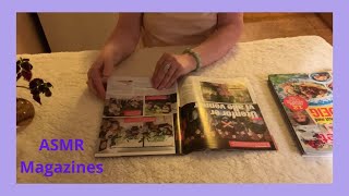 ASMR  Fast page turning various magazines  No talking [upl. by Genet]