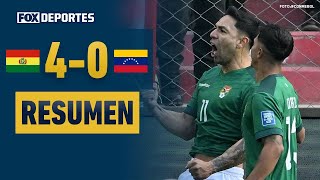 BOLIVIA 40 VENEZUELA  🔥 ¡Goleada boliviana en la altura 🇧🇴  HIGHLIGHTS  Eliminatorias Conmebol [upl. by Macgregor]