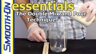 How to Mix Casting Resin  Double Mix and Pour  Mold Making Essential [upl. by Bobseine]