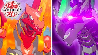 First Dragonoid vs Nillious Battle  Bakugan Evolutions  Anime amp Cartoons for Kids [upl. by Salb897]